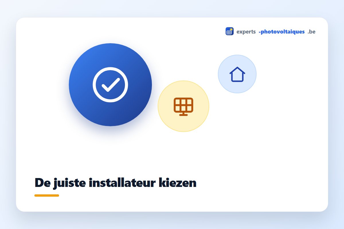Installateur van zonnepanelen aan het werk op een dak