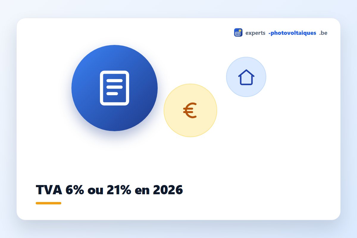 TVA de 6% sur les panneaux solaires pour habitations de plus de 10 ans